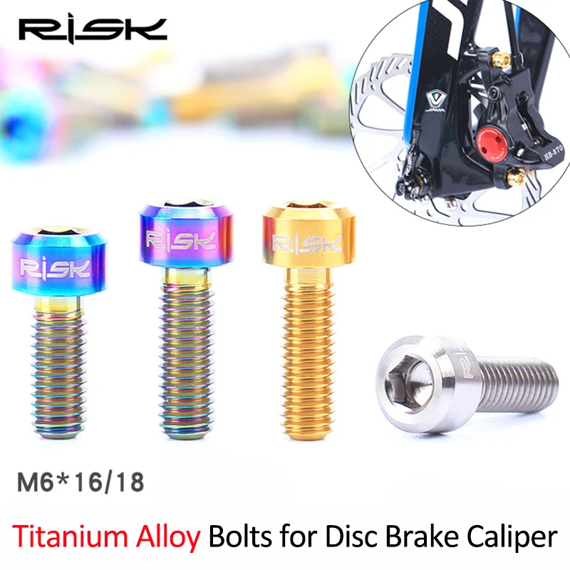 4 шт. болты для велосипедного дискового тормоза M6 * 16/18 мм|brake screw|bicycle disc brakemountain bike