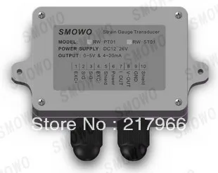 

Free shipping 1PCS World Cheapest Loadcell / Strain Gauge Amplifier, Dual signal output(0~5V & 4~20mA)
