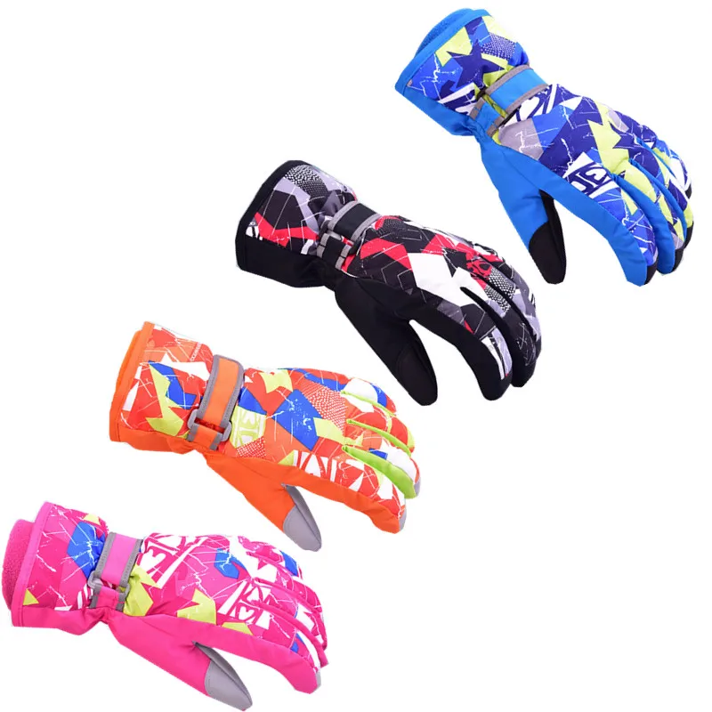 Высококачественные зимние лыжные перчатки для папы, мужские и женские водонепроницаемые ветрозащитные теплые лыжные перчатки для катания на мотоцикле, уличная Водонепроницаемая перчатка