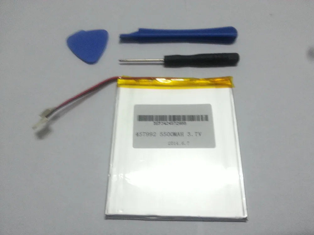 

3.7V 5500mAH Li-ion( Polymer lithiumion) battery for 7,8,9 inch tablet PC ICOO D70pro II,,Sanei 4.5*79*92mm Free Shipping