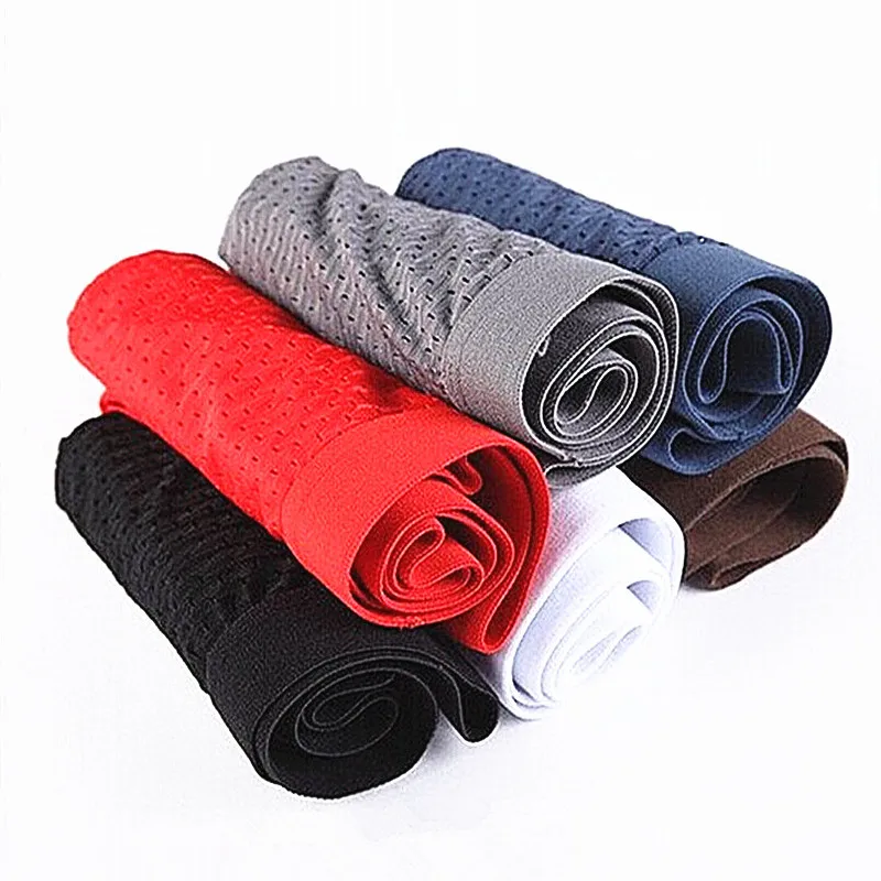 

10pcs/lot ice silk boxers men underwear boxer sexy Breathable Mesh transparent underpants man bamboo underwear shorts