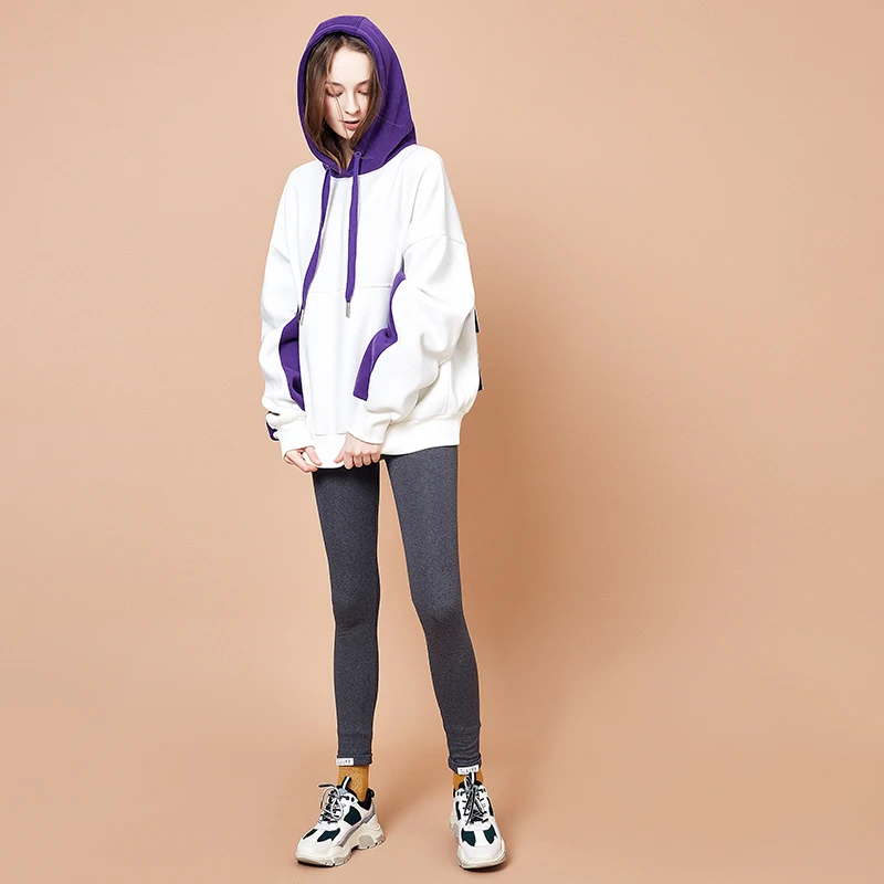 Baratos ARTKA 2019 nuevos Leggings de alta elasticidad de Color sólido para mujer moda Casual algodón todos los juegos pantalones delgados Ropa de señora KA10392C