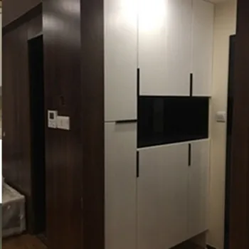 Modern Minimalist Style Cabinet Furniture Door Handles And Knobs Bedroom Closet Dresser Kitchen Drawer Pulls Aluminum