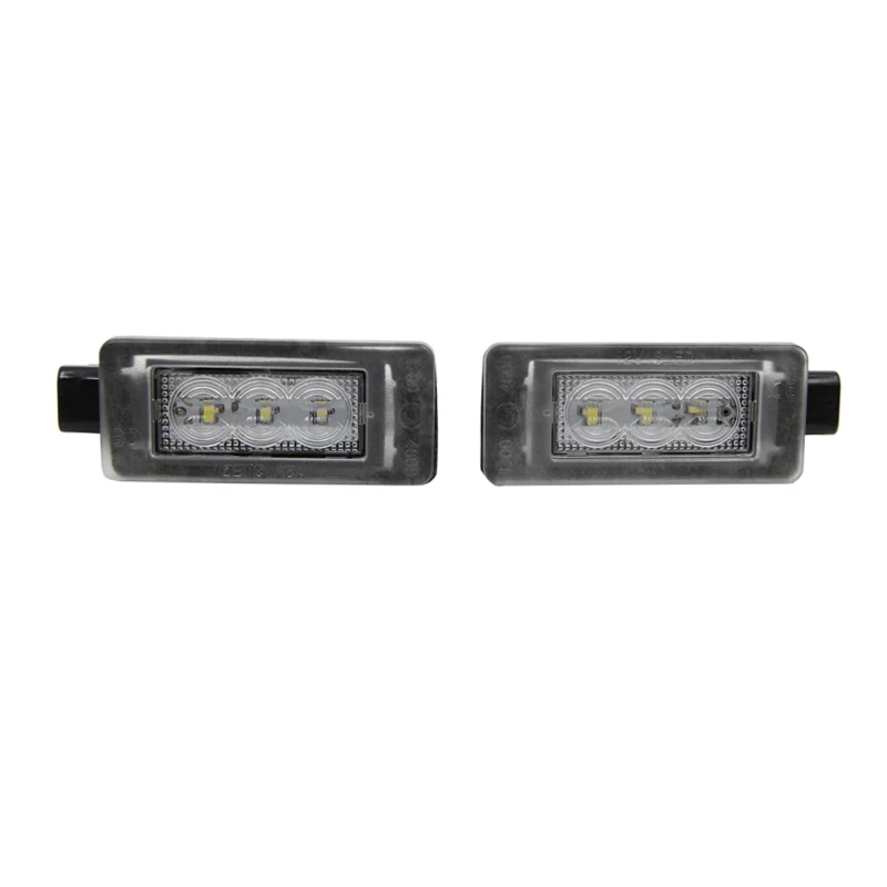 2PCs For Citroen C3 III C4 Hatchback MK2 C4 Cactus C4 Picasso II C5 RD TD CANbus Led Number License Plate Lights Car-Styling