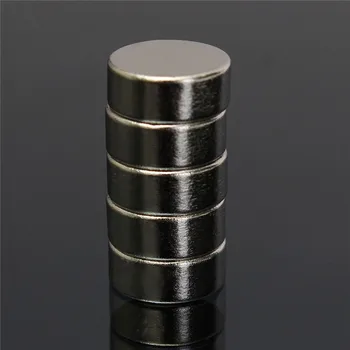 

5Pcs 12x5mm N50 Round Magnets Rare Earth Neodymium Permenent Magnets Super Strong Disc12x5mm Fridge Magnet Hot