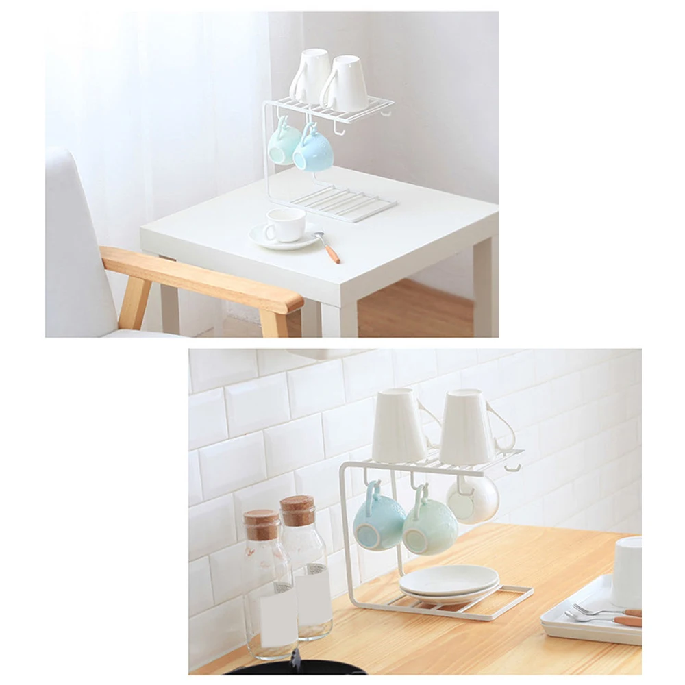 Kitchen Cabinet Counter Shelf Organizer Stackable Multifunctional Bowl Plate Dish Cup Drainer Kitchen Accessorie New