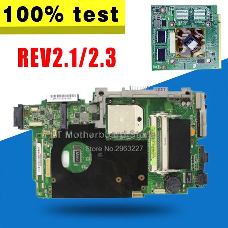 K51AB Motherboard For ASUS K51AC K70AC X7AC X7AE K70AE K51AE K70AB K70AF K70AD Laptop Mainboard HD4570 512MB VAG Video Card K51AB Motherboard For ASUS K51AC K70AC X7AC X7AE K70AE K51AE K70AB K70AF K70AD Laptop Mainboard HD4570 512MB VAG Video Card
