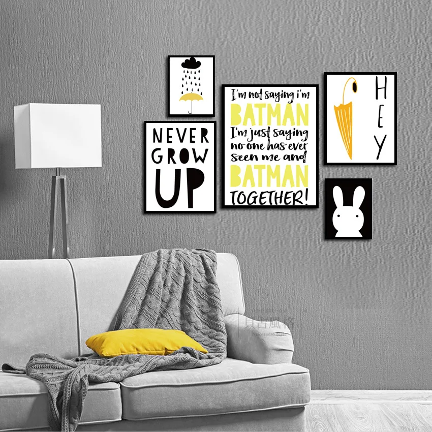

Nordic Canvas Art Print Poster, Minimalism kids decoration wall painting, coloring numbers picture fast shipping Wholesale