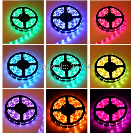 #cheap RGB 5050 flexible DC 24V LED strip Red Blue Green Yellow RGB color waterproof IP65 epoxy DC 24V LED strip car using
