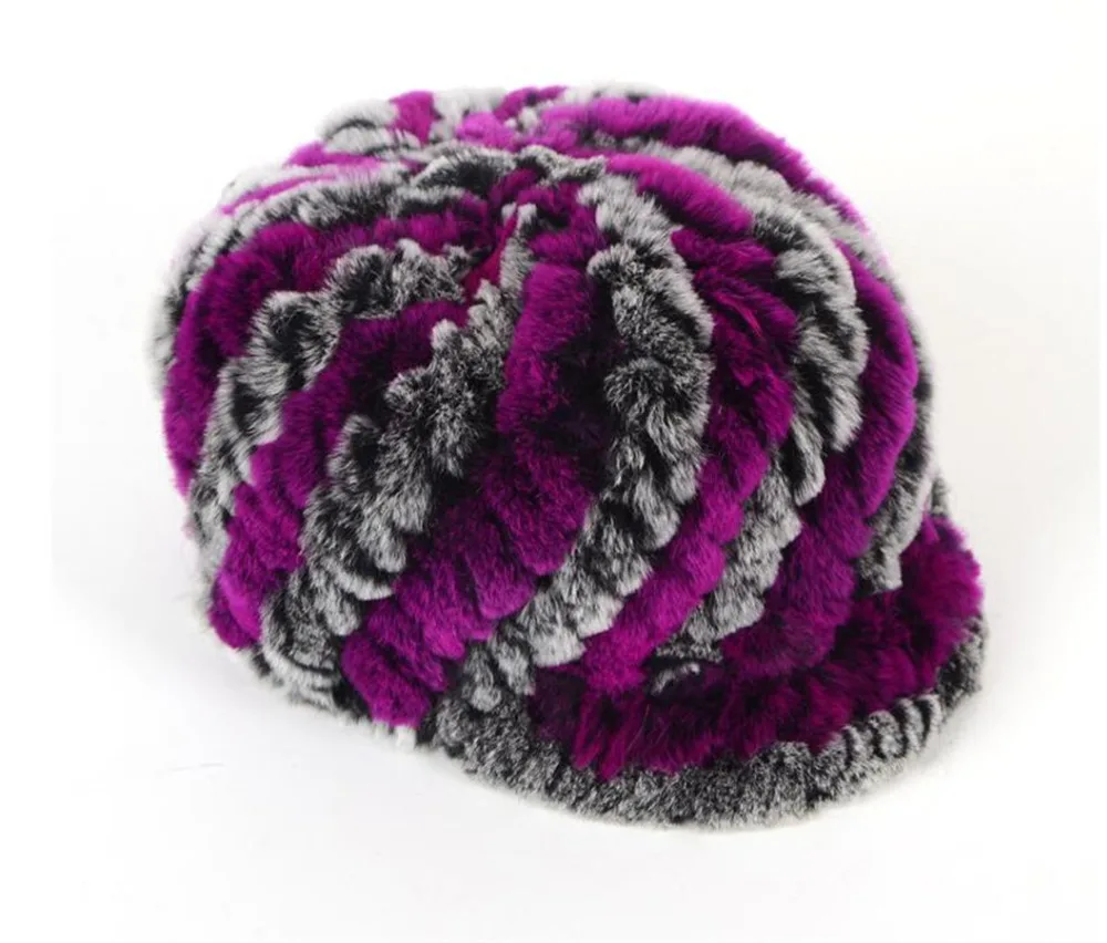 rabbit fur baseball hat03