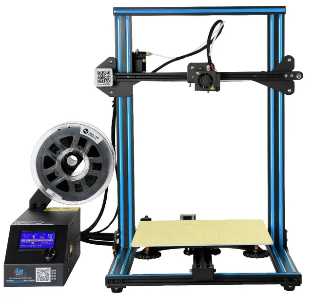Best Offers Creality CR10/CR10S 3D Printer 1.75mm 0.4mm Nozzle Filament Monitoring Alarm Power off Resume Large Metal Frame 3D Printer Best Offers Creality CR10/CR10S 3D Printer 1.75mm 0.4mm Nozzle Filament Monitoring Alarm Power off Resume Large Metal Frame 3D Printer