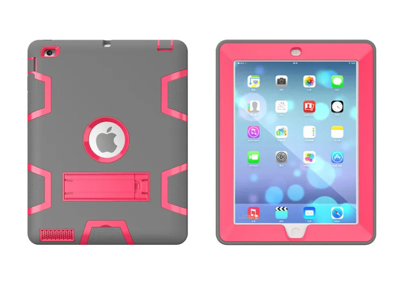 2019 Новый дети Безопасный противоударный Прочный ПК Kickstand Case для Ipad Mini 1 2 3 7,9 планшет защитная задняя крышка + пленка + стилус