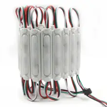 Модули rgb Led High Lumen водонепроницаемый 12V Реклама Полноцветный 5050 5730 SMD 2W светодиодные модули 150LM светодиодная подсветка для Channer