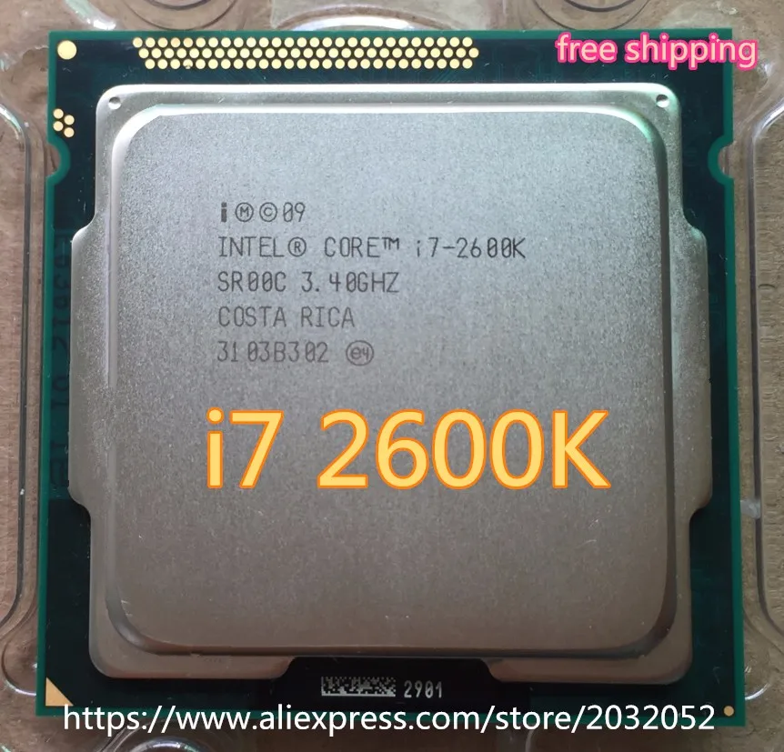インテルコア I7 2600 18k 8 メートル 3 4 グラム 95 ワットのクアッドコアプロセッサ 5gt S Sr00c Lga 1155 ソケット I7 2600k 送料無料 Core Processor Quad Core Processorintel Core I7 2600k Aliexpress