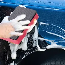 Автомобильный волшебный губчатый глиняный коврик для барной стойки губка блок автоматический очиститель очистить ластик воск полировальный коврик инструмент для очистки губка для автомойки
