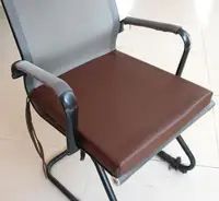 New Synthetic Leather Cushion Comfortable And Ergonomic Office Car Seat Cushion Leather Cushion Water resistant 2