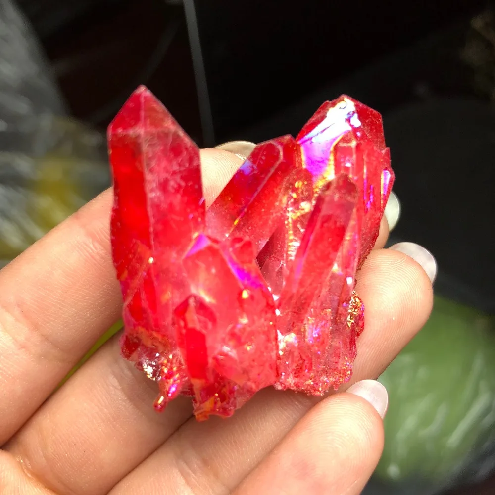 Three crystal cluster specimens of high quality