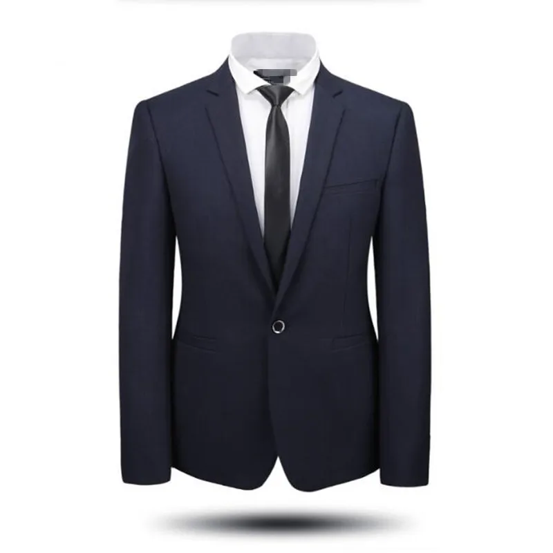 Черный и синий мужские костюмы куртка новейший дизайн жениха Свадебные смокинги высокого качества дружки Выпускной смокинги куртка