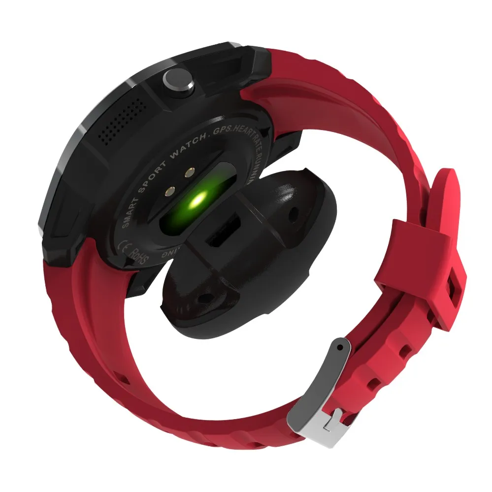ABAY NEW Bluetooth S958 GPS Multi-function Sport Watch MTK2503 Heart Rate Monitor Fitness Tracker Smart Watch support Sim card