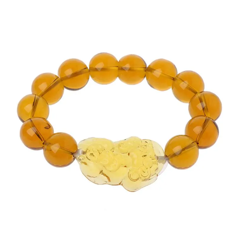 

Feng Shui Gem Stone Wealth Pi Xiu Bracelet Attract Wealth and Good Luck