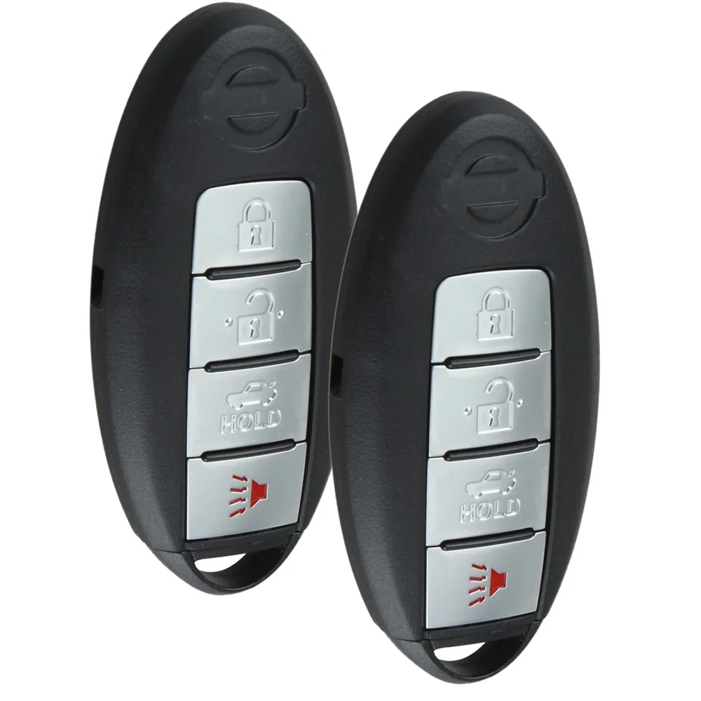 

New Arrival 2pcs 4 Buttons Replacement of Vehicle Keyless Entry Remote Ignition Key Fob Smart for KR55WK48903