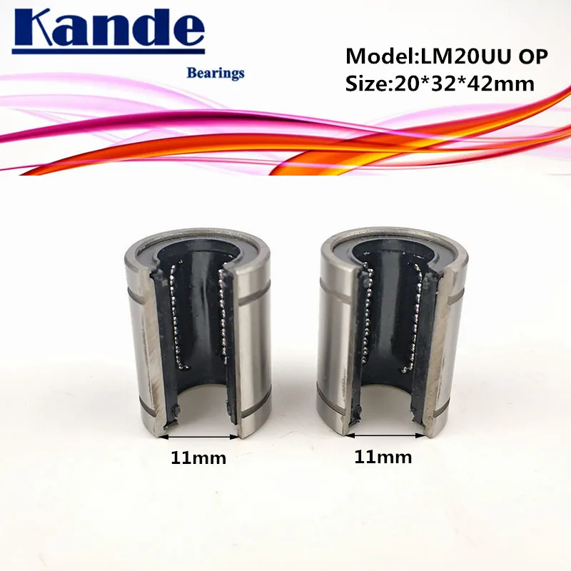 Buy Kande Bearings 2pcs LM20OP LM20UUOP LM20UU OP