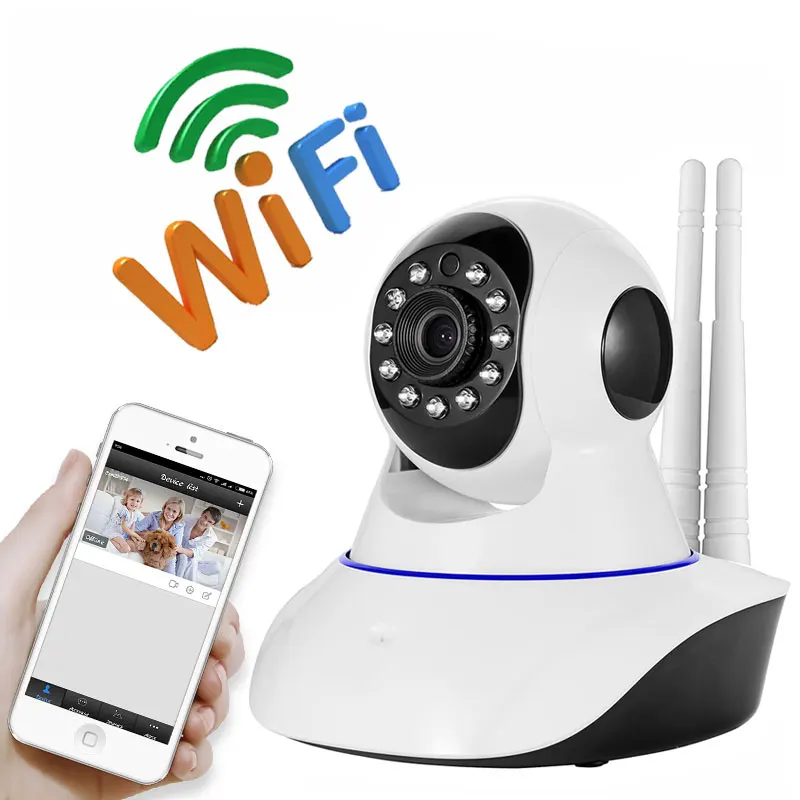 2MP HD 1080P PTZ Wifi IP Camera IR Cut Night Vision Two Way Audio CCTV Surveillance