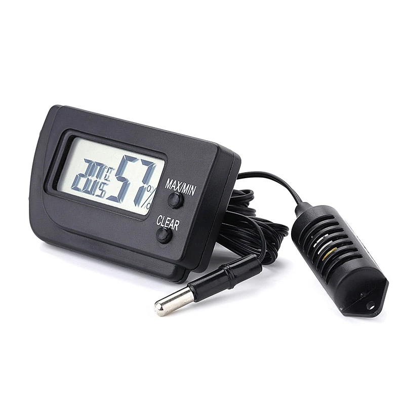 

Digital Thermometer Hygrometer for Pet Lizard Tortoise Frog Reptile Breeding box