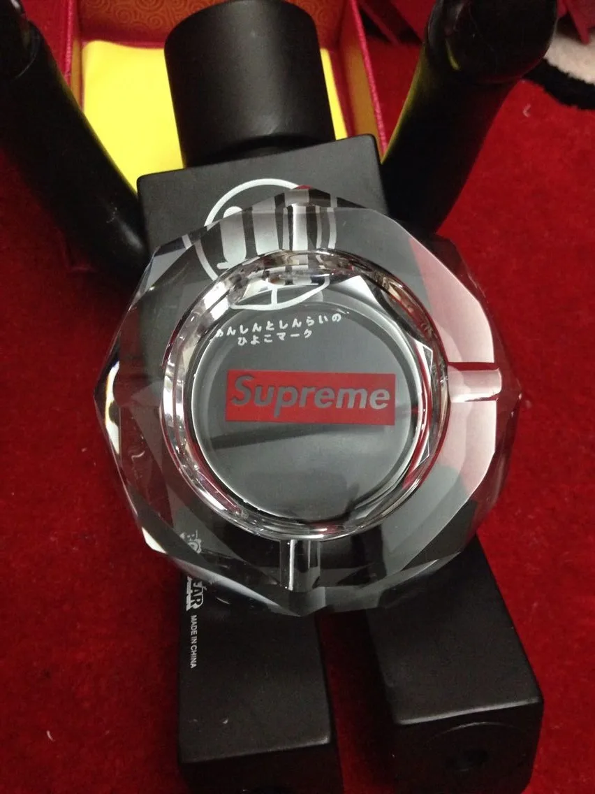 supreme glass ashtray