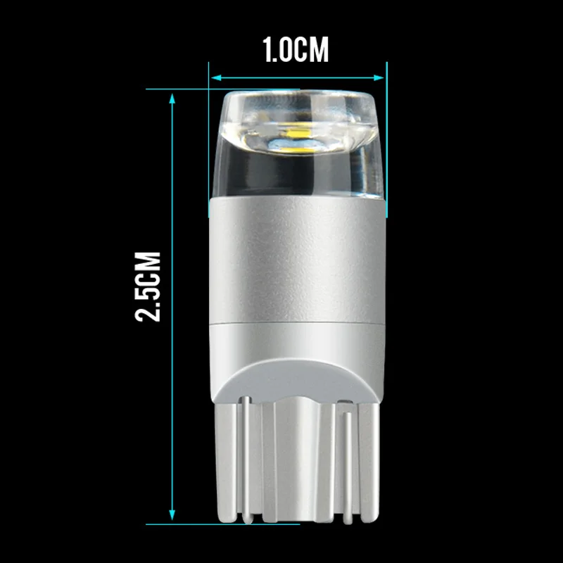 2x T10 W5W для автомобилей и мотоциклов, светодиодный светильник лампы источник освещения салона COB 194 168 разъем 12В 3030 6000K фонарь освещения номерного знака задний фонарь