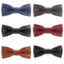 JEMYGINS искусственная кожа, новая модная Праздничная Свадебная вечеринка, галстук-бабочка, повседневный мужской костюм, высокое качество