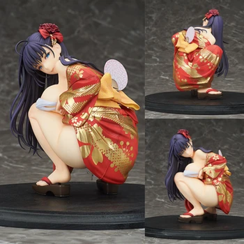 

RAGON Toy Comic Bavel Shiki Tsuruga Girl Model 16CM Figure PVC Anime Action Figures Toys For Kids Children Christmas