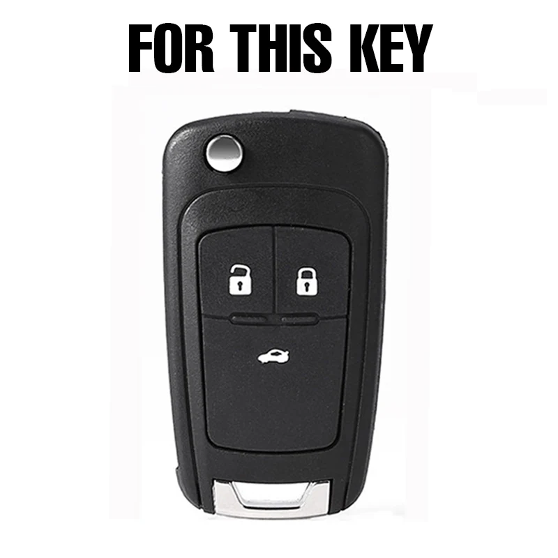 Силиконовый чехол для дистанционного ключа Chevrolet Spark Cruze Orlando Aveo Onix Volt с 3