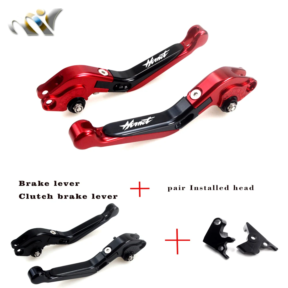Логотип для Honda CB599/CB600 HORNET 1998 1999 2000 2001 2002 2003 2004 2005 2006 CNC рычаги тормозного сцепления