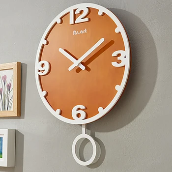 

Nordic Creative Wall Clock Modern Design Guess Women Watch Pow Patrol Bedroom Decoration Living Room Silent Quartz Clock WZH310