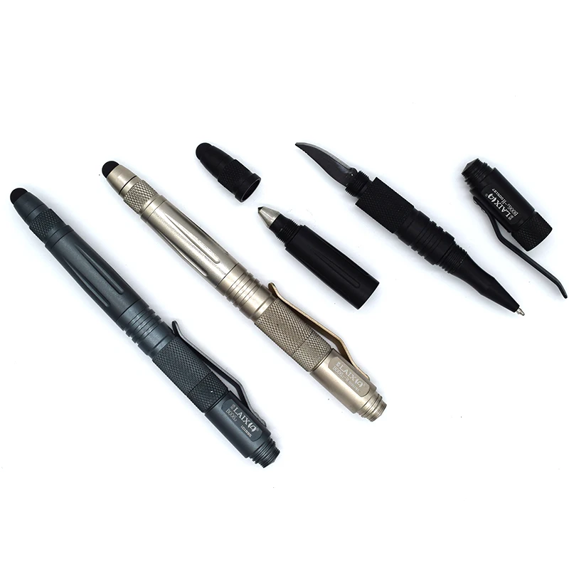 bilder für 2017 neue Laixl B6 Touchscreen-stift Selbstverteidigung Taktische Stift Schreiben Und Messer Stift multifunktions Außen Stift bilder für 2017 neue Laixl B6 Touchscreen-stift Selbstverteidigung Taktische Stift Schreiben Und Messer Stift multifunktions Außen Stift