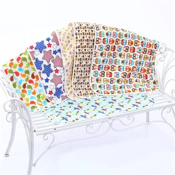 

Promotion 30x45cm Baby Infant Waterproof Urine Bed Mat Animal Reusable Diaper Travel Home Cover Burp Changing Pads 15 Style