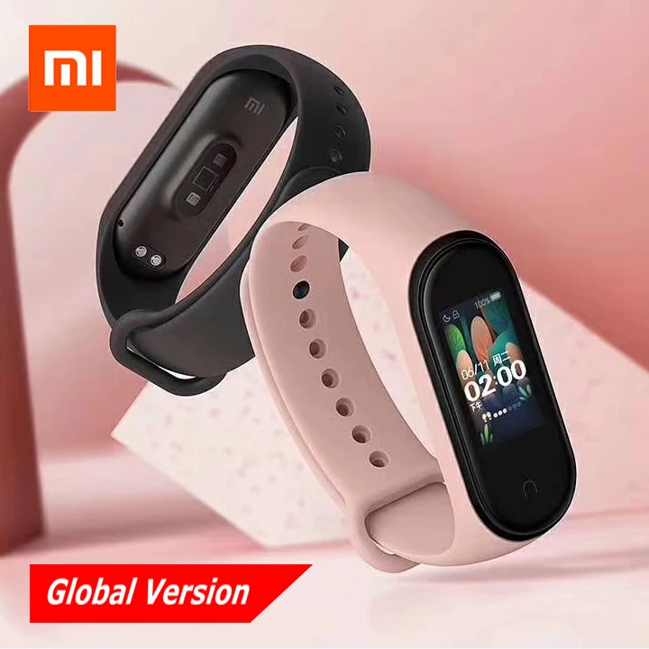 

2019 Original Xiaomi Mi Band 4 Smart Bracelet Bluetooth 5.0 AI Heart Rate Fitness Wristband AMOLED Color Touch Screen Miband 4