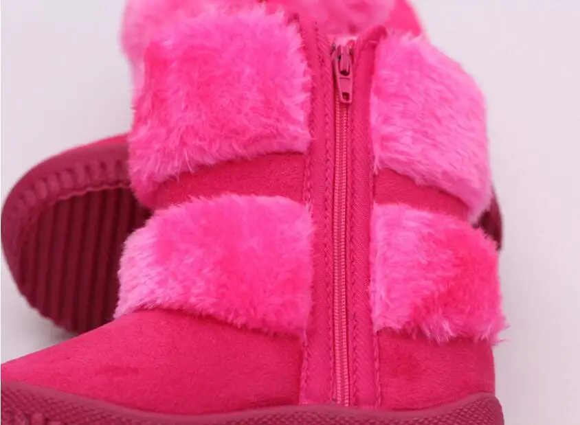 Girl's ball snow boots-14
