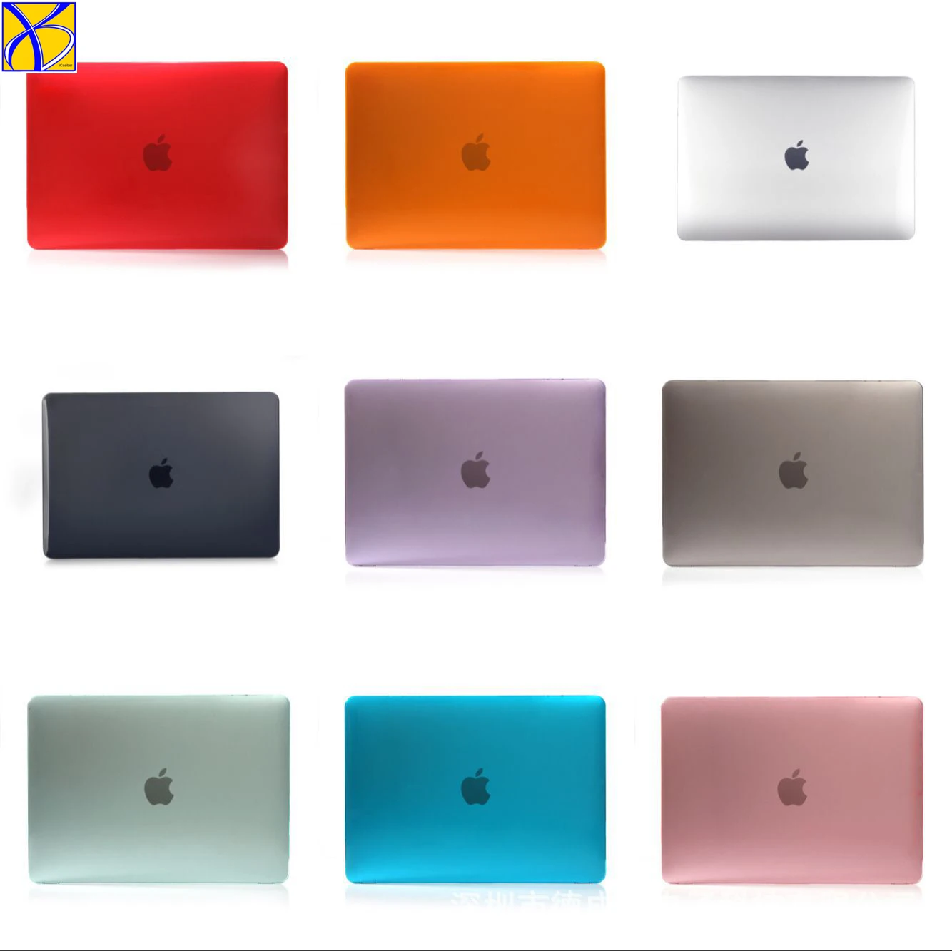 5 шт. iCasiber кристально Матовый Жесткий Чехол для Apple mac book Air Pro Retina 11 12 13 15 сумка