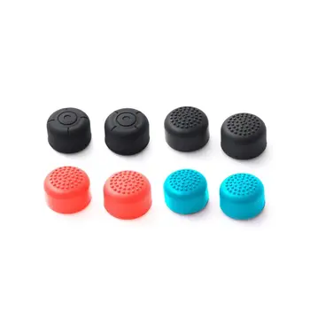 

OSTENT 6 x Silicone Extended Thumb Grip Stick Button Cap Cover Skin for Nintendo Switch Joy-Con Controller