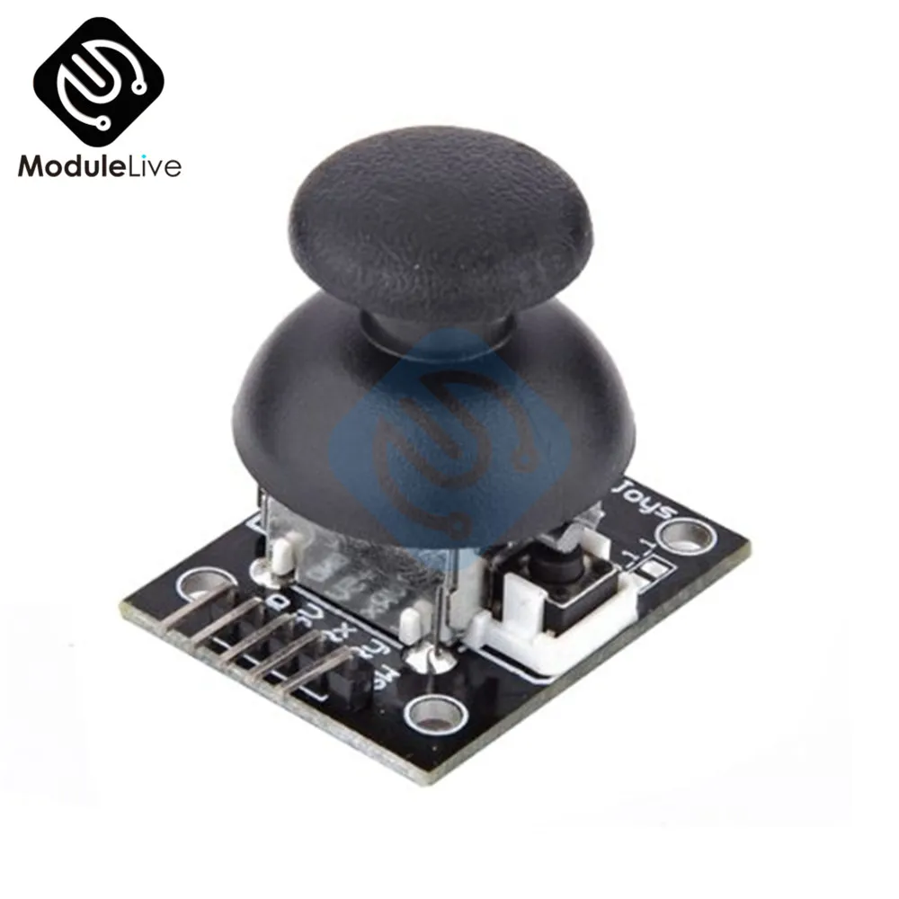 

JoyStick 2.54mm 5 Pin Breakout Module Switch Shield Board For PS2 Joystick Game Controller Two Way Rocker 10K Resistor