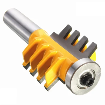 

Professional 1/2 inch Shank Reversible Finger Joint Glue Joint Router Bit Woodwork Cutter Tool Milling Cutter For Manufacturing
