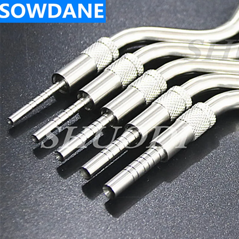  Dental Implant Osteotome Tool Dental Sinus Lift Lifting Bended ( Concave Tips) Tool Lab Pusher
