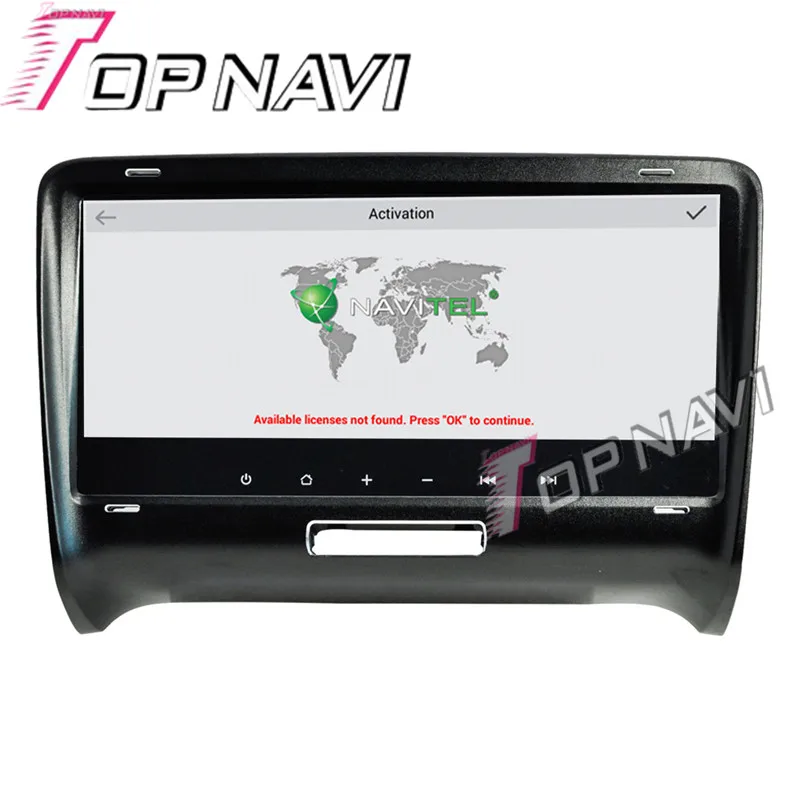 Topnavi 8," Android 6,0 автомобиля gps навигации для Audi TT 2006 2007 2008 2009 2010 2011 2012 2013 стерео без DVD радио Wi-Fi