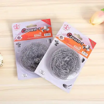 

20pcs/lot * Wholesale Kitchen stainless steel cleaning ball Scouring Pads