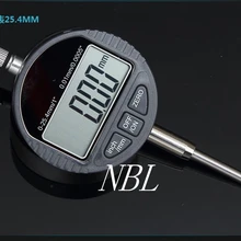 Бренд 0.01 мм цифровой индикатор набора 0-25.4 мм/" ЖК-дисплей электронный циферблат индикатор Датчик метр карбида совет с RS232 данные из