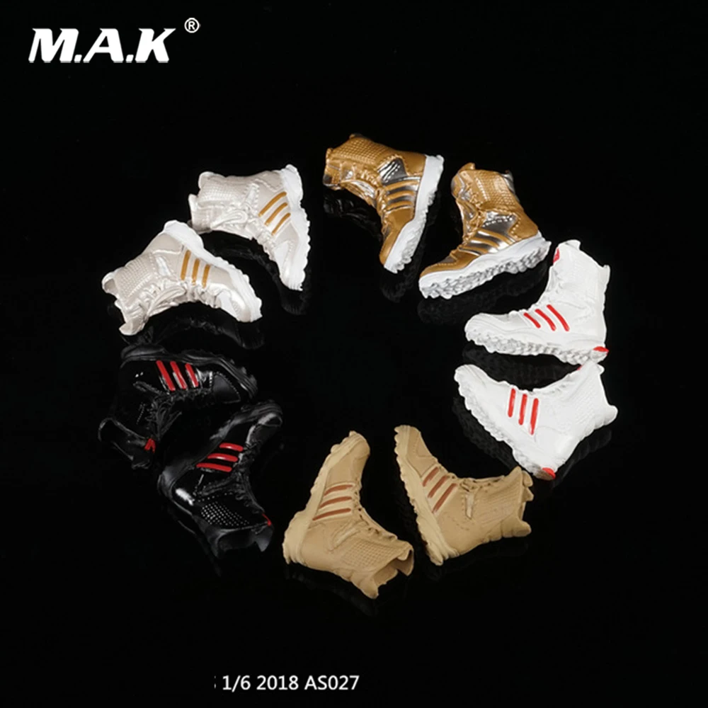 

2018 AS027 1/6 Scale Female Combat Shoes Boots Model 5 Colors for 12 inches Woman Soldier Force with Remove Feet