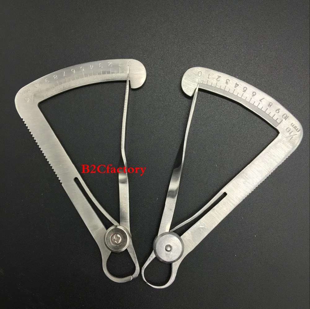 Dental Wax Metal Crown Gauge Caliper Dental Surgical Dental Supply hot