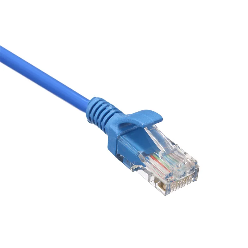 Кабельный разъем Cat5 65 футов RJ45 Ethernet 15 м для Cat5e Интернет сети соединительный